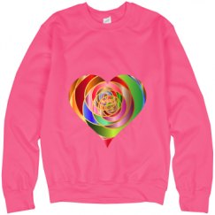 Unisex Neon Crewneck Sweatshirt