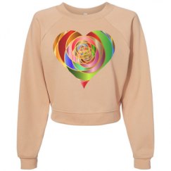 Women's Raglan Pullover Fleece