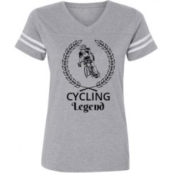 Ladies Relaxed Fit Vintage Sports Tee