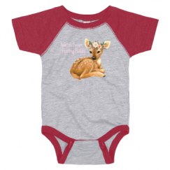 Infant Vintage Raglan Bodysuit