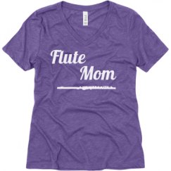 Ladies Relaxed Fit Super Soft Triblend V-Neck Tee