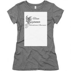 Ladies Slim Fit Super Soft Triblend Tee