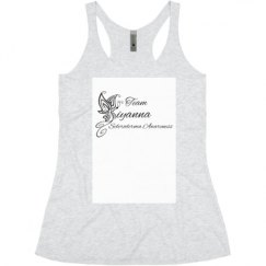 Ladies Slim Fit Super Soft Racerback Triblend Tank