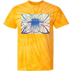 Unisex Tie-Dye Cyclone Pinwheel Tee