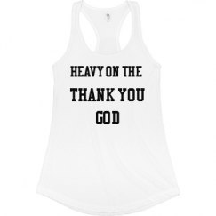 Ladies Slim Fit Racerback Tank Top