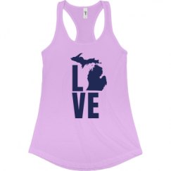 Ladies Slim Fit Racerback Tank Top