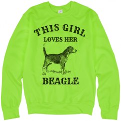 Unisex Neon Crewneck Sweatshirt