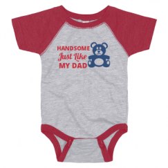 Infant Vintage Raglan Bodysuit