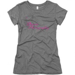 Ladies Slim Fit Super Soft Triblend Tee