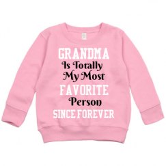 Toddler Crewneck Basic Promo Sweatshirt