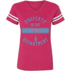 Ladies Relaxed Fit Vintage Sports Tee