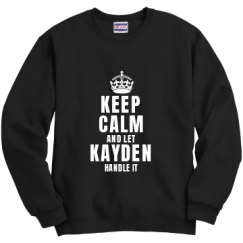 Unisex Film and Foil Crewneck Sweatshirt