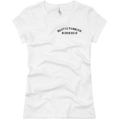 Ladies Slim Fit Basic Promo Jersey Tee