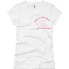 Ladies Slim Fit Basic Promo Jersey Tee