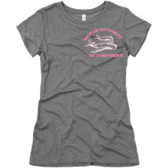 Ladies Slim Fit Super Soft Triblend Tee