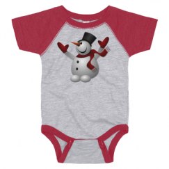 Infant Vintage Raglan Bodysuit