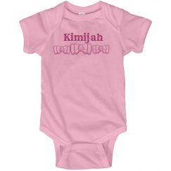 Infant Fine Jersey Bodysuit