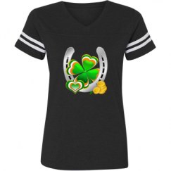 Ladies Relaxed Fit Vintage Sports Tee