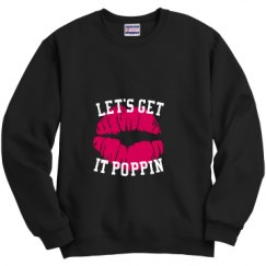 Unisex Film and Foil Crewneck Sweatshirt