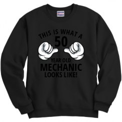 Unisex Film and Foil Crewneck Sweatshirt