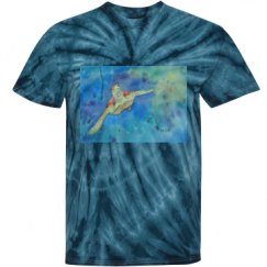 Unisex Tie-Dye Cyclone Pinwheel Tee