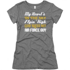 Ladies Slim Fit Super Soft Triblend Tee