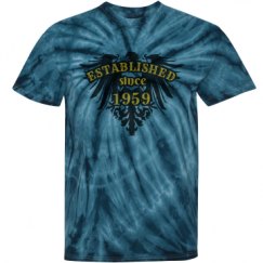 Unisex Tie-Dye Cyclone Pinwheel Tee