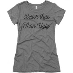 Ladies Slim Fit Super Soft Triblend Tee