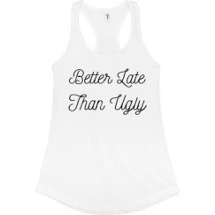 Ladies Slim Fit Racerback Tank Top