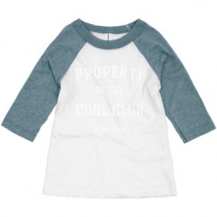 Toddler 3/4 Sleeve Raglan Tee