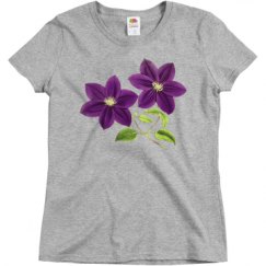 Ladies Semi-Fitted Relaxed Fit Basic Tee