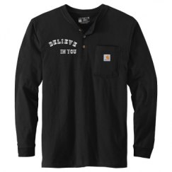 Unisex Carhartt Long Sleeve Henley Tee 