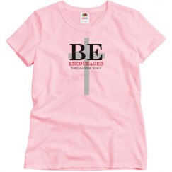 Ladies Semi-Fitted Relaxed Fit Basic Tee