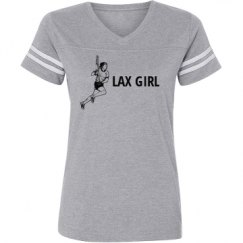 Ladies Relaxed Fit Vintage Sports Tee