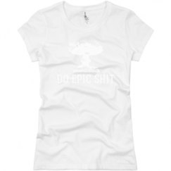 Ladies Slim Fit Basic Promo Jersey Tee