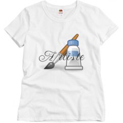 Ladies Semi-Fitted Relaxed Fit Basic Promo Tee