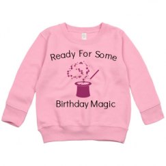 Toddler Crewneck Basic Promo Sweatshirt