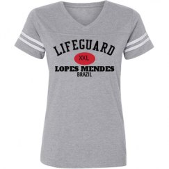 Ladies Relaxed Fit Vintage Sports Tee