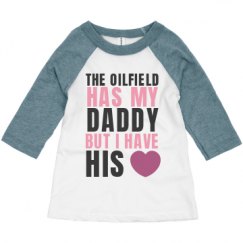 Toddler 3/4 Sleeve Raglan Tee