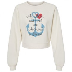 Women's Raglan Pullover Fleece