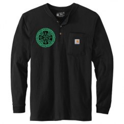 Unisex Carhartt Long Sleeve Henley Tee 