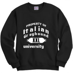 Unisex Film and Foil Crewneck Sweatshirt