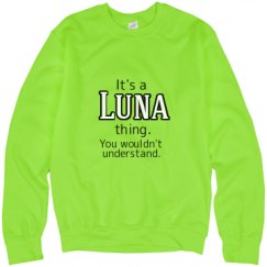 Unisex Neon Crewneck Sweatshirt