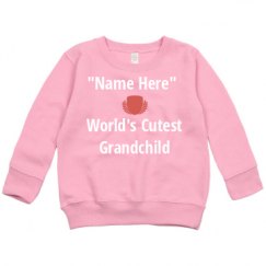 Toddler Crewneck Basic Promo Sweatshirt