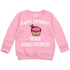 Toddler Crewneck Basic Promo Sweatshirt