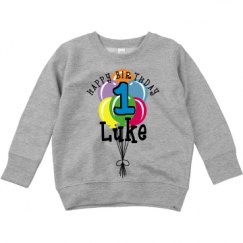 Toddler Crewneck Basic Promo Sweatshirt