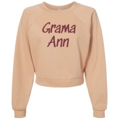 Women's Raglan Pullover Fleece