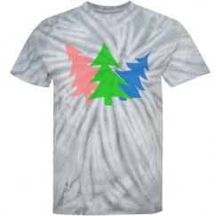 Unisex Tie-Dye Cyclone Pinwheel Tee