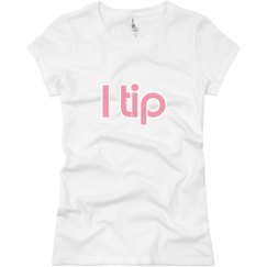 Ladies Slim Fit Basic Promo Jersey Tee