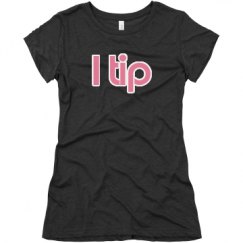 Ladies Slim Fit Super Soft Triblend Tee